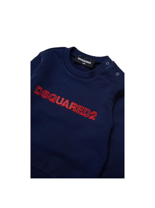 Felpa, unisex, logata. DSQUARED2 | DQ3510 D0AJ2DQ864